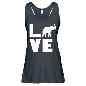 Elephant Love Ladies Essential Flowy Tank