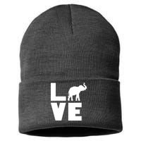 Elephant Love Sustainable Knit Beanie