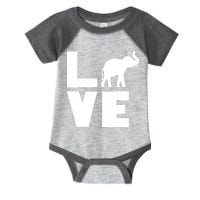 Elephant Love Infant Baby Jersey Bodysuit