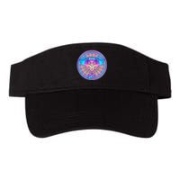 Elephant Mandala Pastel Rainbow Valucap Bio-Washed Visor