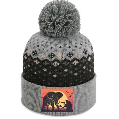 Elephant Photography The Baniff Cuffed Pom Beanie