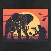 Elephant Photography Cool Comfort Performance Bucket Hat