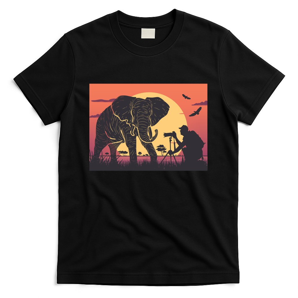 Elephant Photography T-Shirt