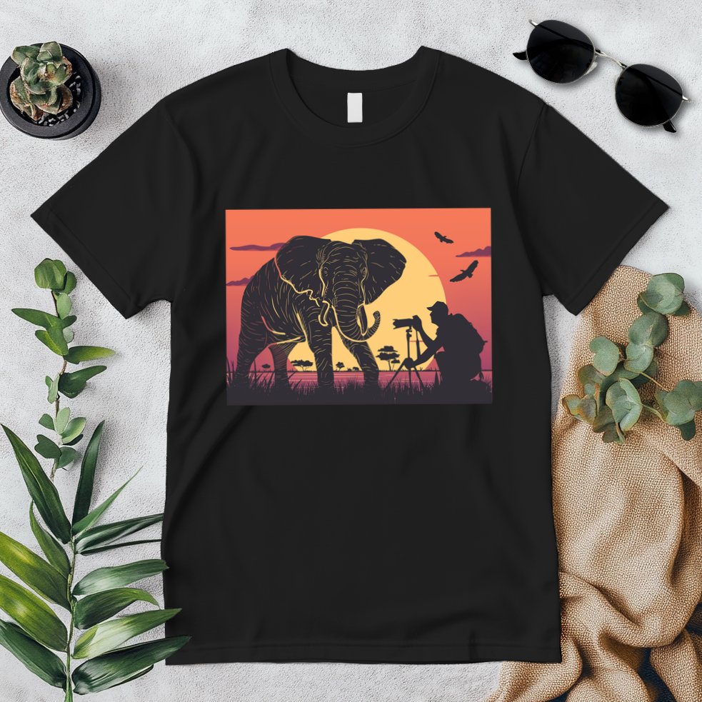 Elephant Photography Premium T-Shirt