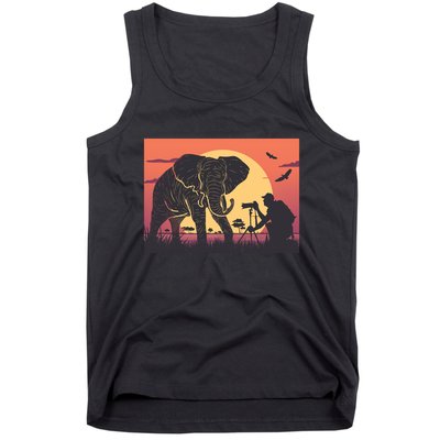 Elephant Photography Tank Top