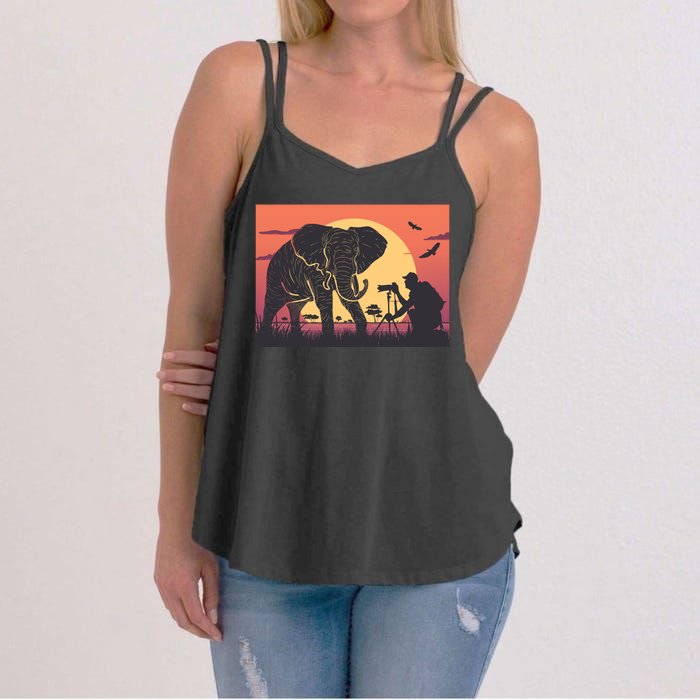 Elephant Photography Women's Strappy Tank