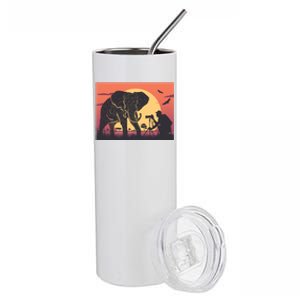 Elephant Photography Stainless Steel Tumbler