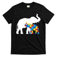Elephant Puzzle Autism Parents T-Shirt