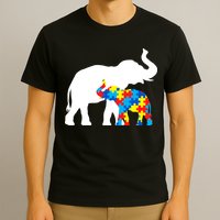 Elephant Puzzle Autism Parents T-Shirt