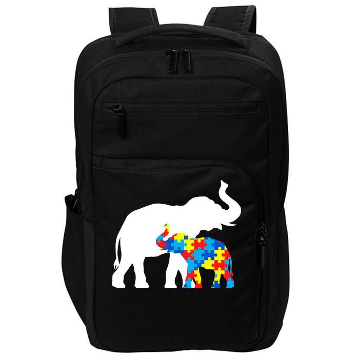 Elephant Puzzle Autism Parents Impact Tech Backpack