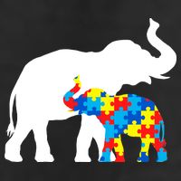 Elephant Puzzle Autism Parents Adult Drive Performance Visor