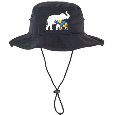 Elephant Puzzle Autism Parents Legacy Cool Fit Booney Bucket Hat