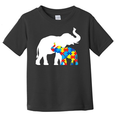 Elephant Puzzle Autism Parents Toddler T-Shirt