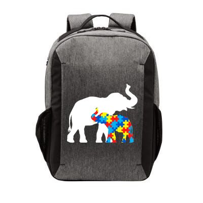 Elephant Puzzle Autism Parents Vector Backpack