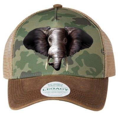 Elephant Tusks Wildlife Legacy Tie Dye Trucker Hat