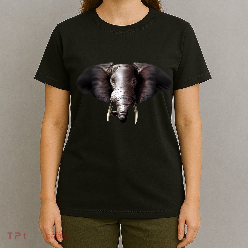 Elephant Tusks Wildlife T-Shirt