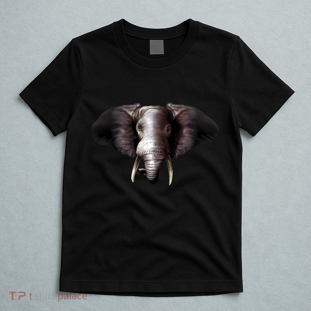 Elephant Tusks Wildlife T-Shirt