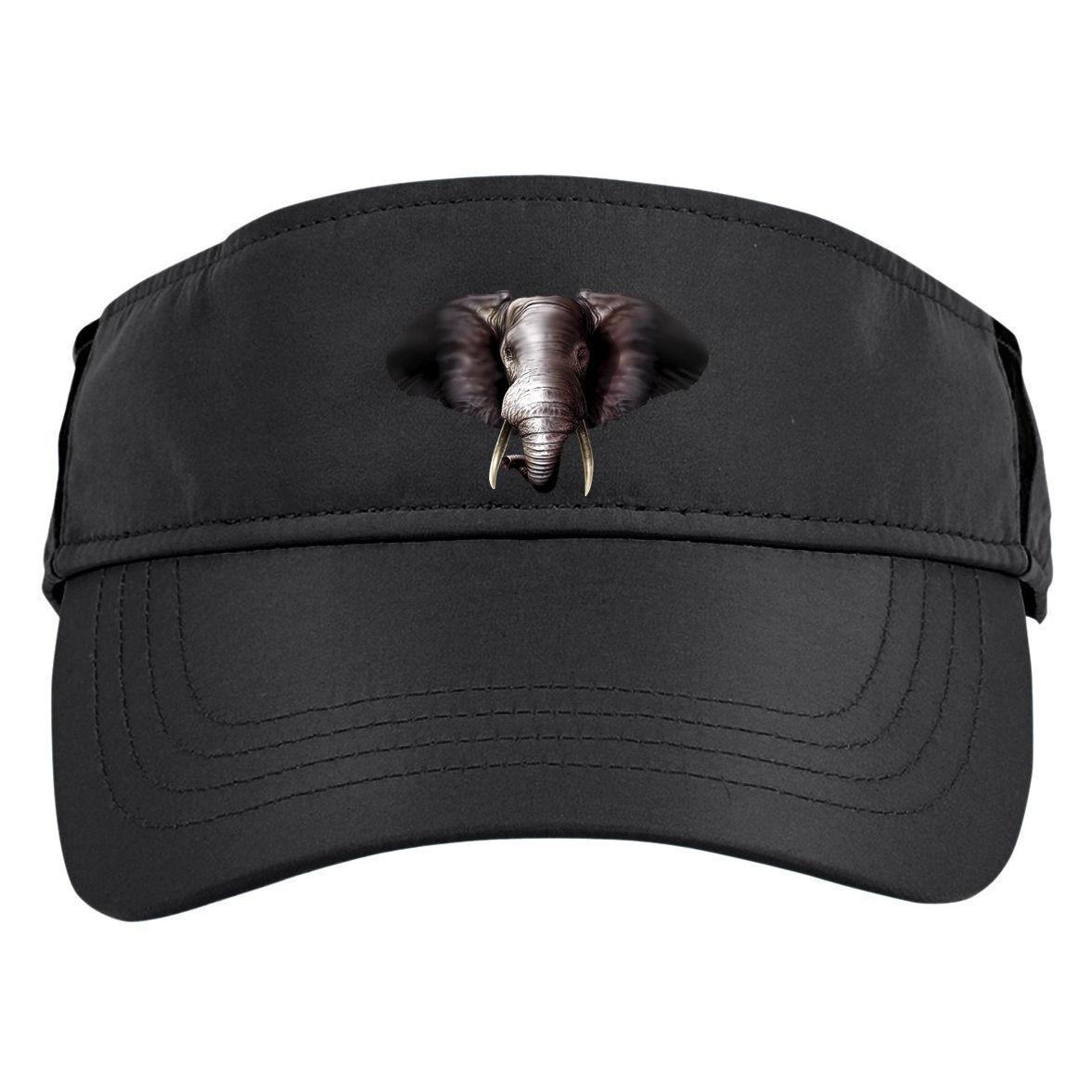 Elephant Tusks Wildlife Adult Drive Performance Visor