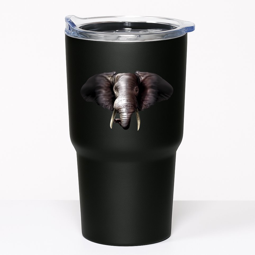 Elephant Tusks Wildlife Tumbler