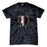 Elephant Tusks Wildlife Tie-Dye T-Shirt