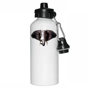 Elephant Tusks Wildlife Aluminum Water Bottle