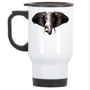 Elephant Tusks Wildlife Stainless Steel Travel Mug