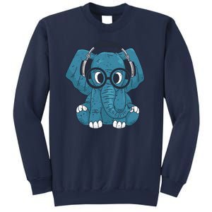 Elephant With Glasses  Sweatshirt