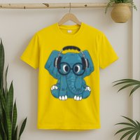 Elephant With Glasses  T-Shirt