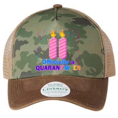 Eleven Officially A Quarantween Birthday Legacy Tie Dye Trucker Hat