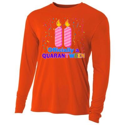 Eleven Officially A Quarantween Birthday Cooling Performance Long Sleeve Crew