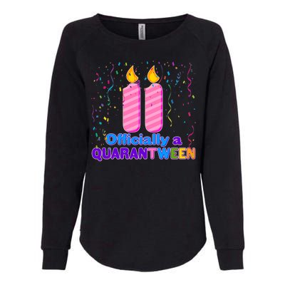 Eleven Officially A Quarantween Birthday Womens California Wash Sweatshirt