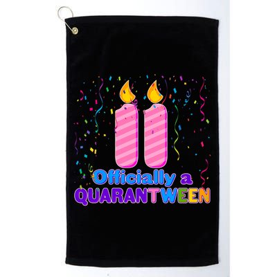 Eleven Officially A Quarantween Birthday Golf Towel