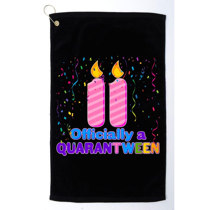 Eleven Officially A Quarantween Birthday Golf Towel