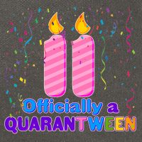 Eleven Officially A Quarantween Birthday Cotton Canvas Backpack