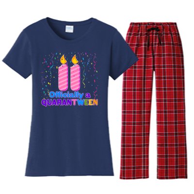 Eleven Officially A Quarantween Birthday Women's Flannel Pajama Set