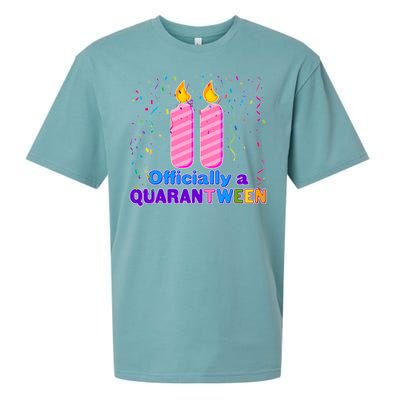 Eleven Officially A Quarantween Birthday Sueded Cloud Jersey T-Shirt