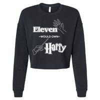 Eleven Would Own Harry Cropped Pullover Crew
