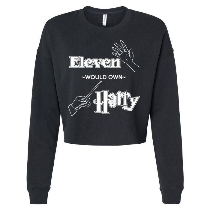 Eleven Would Own Harry Cropped Pullover Crew