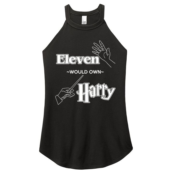 Eleven Would Own Harry Women's Perfect Tri Rocker Tank