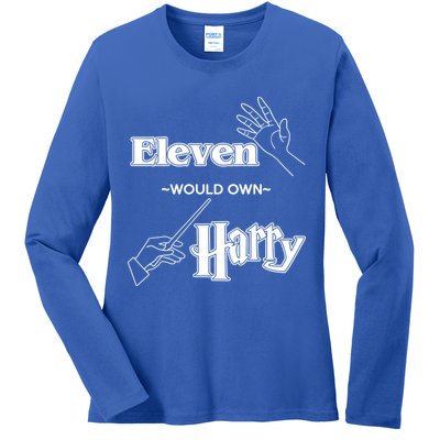 Eleven Would Own Harry Ladies Long Sleeve Shirt
