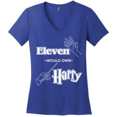 Eleven Would Own Harry Women's V-Neck T-Shirt