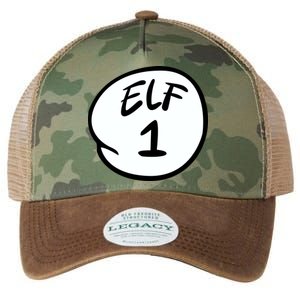 Elf 1 2 3 4 5 Custom Number Personalize Legacy Tie Dye Trucker Hat