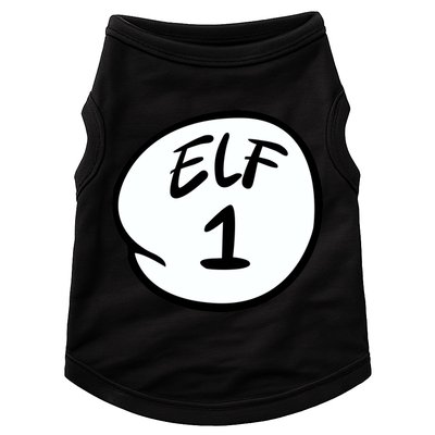 Elf 1 2 3 4 5 Custom Number Personalize Doggie Tank