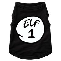 Elf 1 2 3 4 5 Custom Number Personalize Doggie Tank