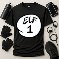 Elf 1 2 3 4 5 Custom Number Personalize Performance Shirt
