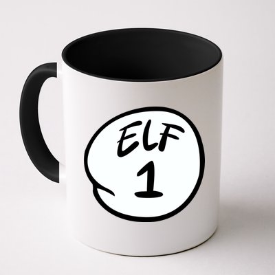 Elf 1 2 3 4 5 Custom Number Personalize Mug