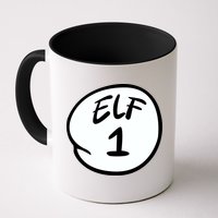 Elf 1 2 3 4 5 Custom Number Personalize Mug
