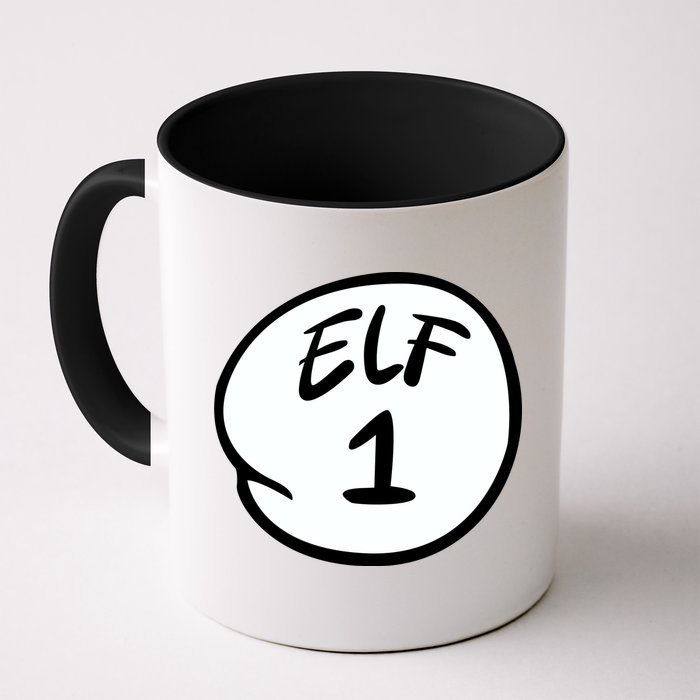 Elf 1 2 3 4 5 Custom Number Personalize Mug