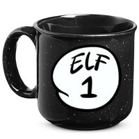 Elf 1 2 3 4 5 Custom Number Personalize 15oz Campfire Ceramic Mug
