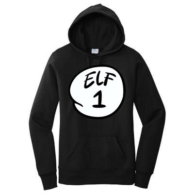 Elf 1 2 3 4 5 Custom Number Personalize Women's Pullover Hoodie